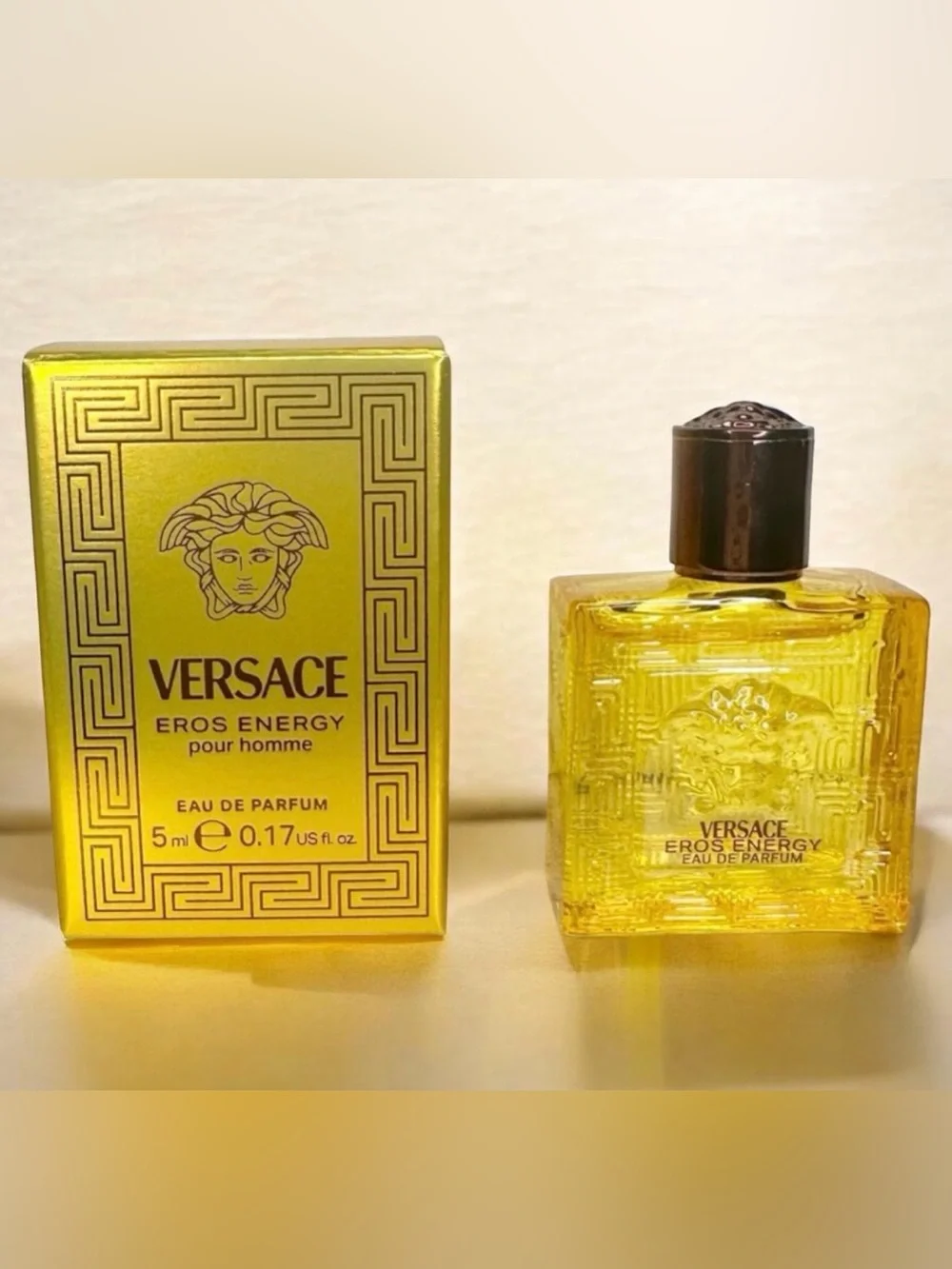 Versace Eros Energy NIB 5 ml .17 oz